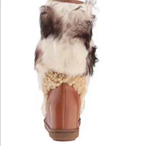 Coach Shearling Morton Boots size 6.5 m - Picture 3 of 5